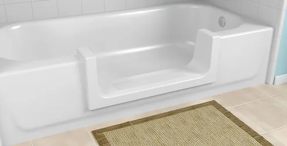 Regular Step tub cut